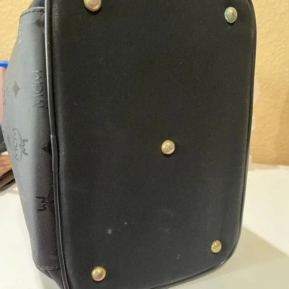 MCM Black Drawstring Bag - Picture 6 of 16